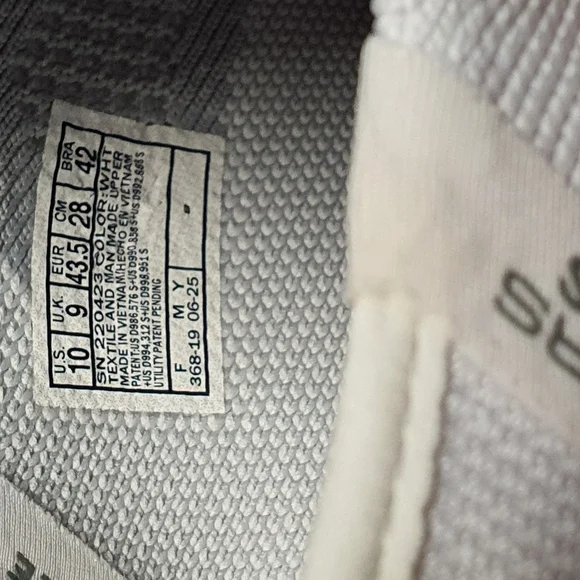 Skechers Hands Free Slip-ins: Max Cushioning Elite 2.0 - White Size Men 10 - Picture 8 of 8